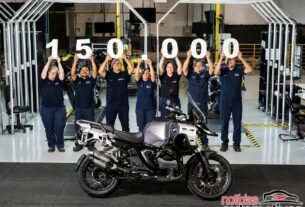 BMW Motorrad celebra 150 mil motocicletas produzidas em fábrica brasileira