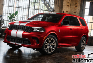 Dodge Durango 2027 incorpora tom Redeye em nova estratégia de personalização
