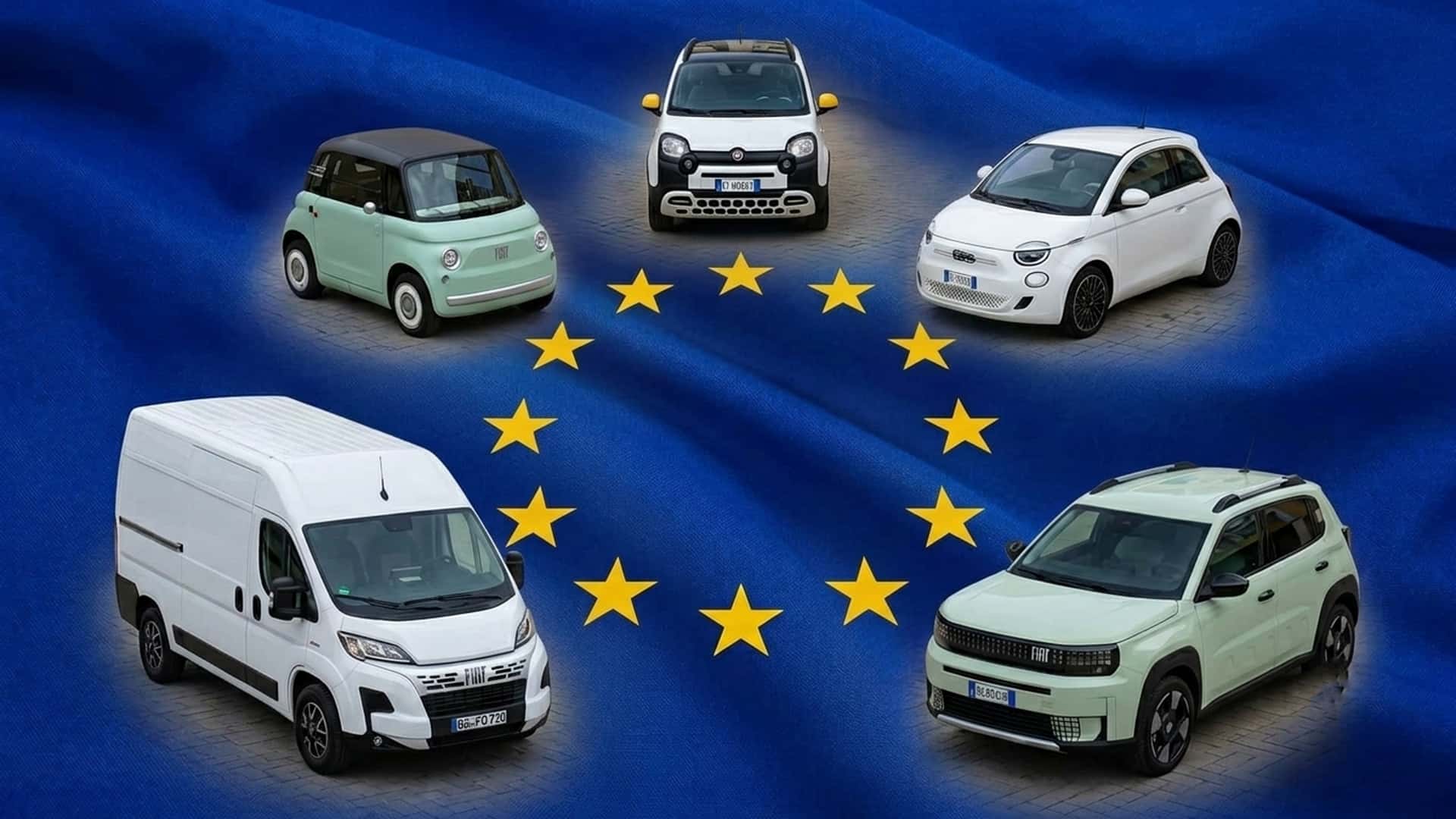 Fiat acelera na Europa com alta de 21,7% impulsionada pelo Grande Panda