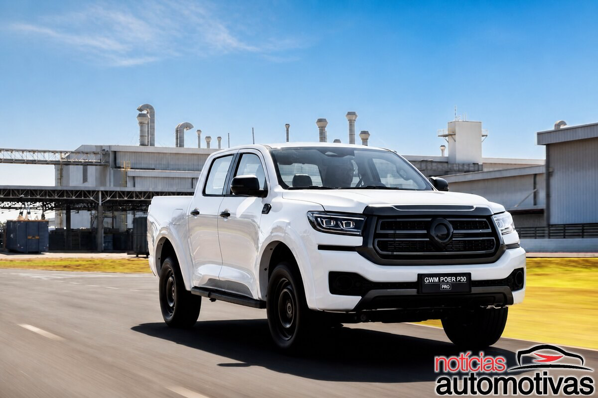 GWM traz picape Poer P30 Pro 2027 com motor 2.4 turbodiesel e nove marchas por R$ 205 mil