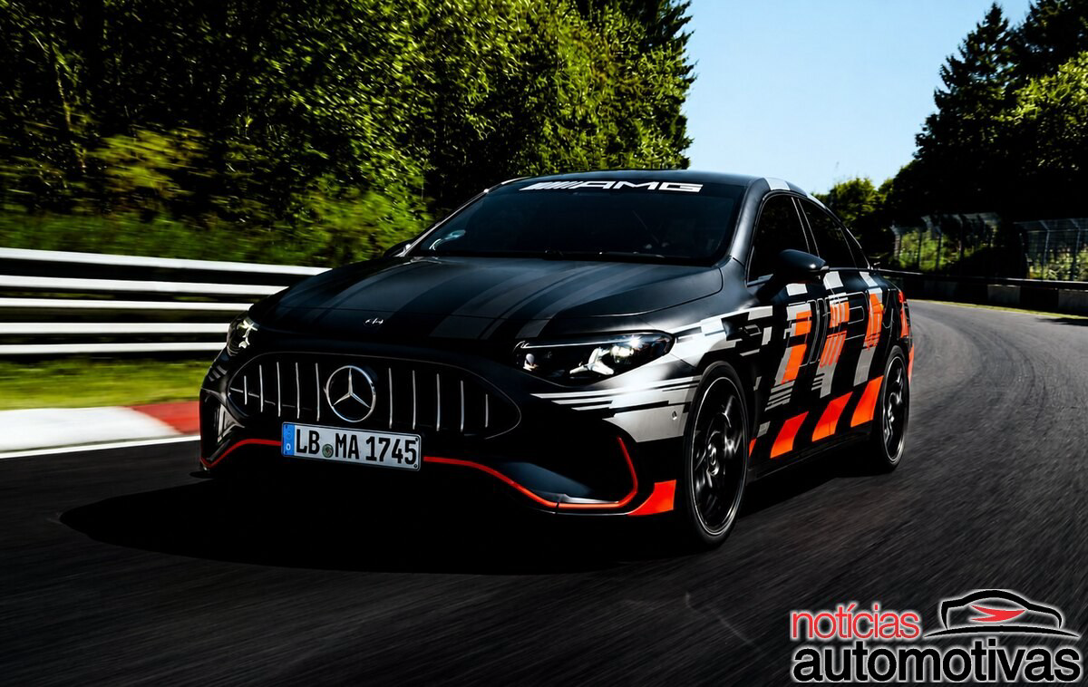Mercedes-amg CLA 45 domina o circuito de Nürburgring com tempo recorde