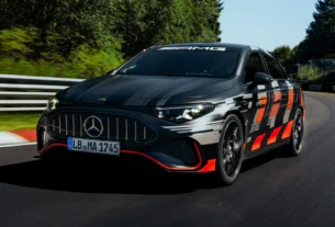 Mercedes-amg CLA elétrico supera Audi RS 3 em Nürburgring com potência extra