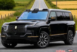 Yangwang U8L ganha versão de luxo com emblema de ouro e interior exclusivo